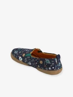 Chaussons élastiqués Garçon En Cuir Marine Imprimé - Vertbaudet -Pampero Boutique chaussons elastiques garcon en cuir 14