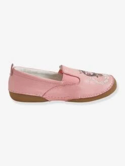 Chaussons Fourrés Fille En Cuir Rose - Vertbaudet -Pampero Boutique chaussons fourres fille en cuir 4