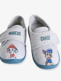 Chaussons Garçon Pat'Patrouille® Gris Clair Uni - Pat' Patrouille -Pampero Boutique chaussons garcon patpatrouille 2