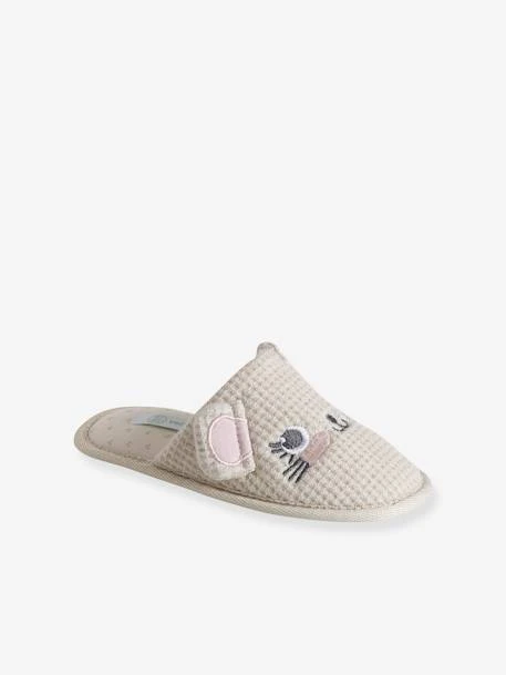 Chaussons Mules Souris Enfant écru - Vertbaudet 3 Chaussons Mules Souris Enfant écru - Vertbaudet