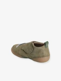 Chaussons Scratchés Bébé En Cuir Souple Kaki Clair - Vertbaudet 12 Chaussons Scratchés Bébé En Cuir Souple Kaki Clair - Vertbaudet -Pampero Boutique chaussons scratches bebe en cuir souple 4