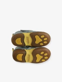 Chaussons Scratchés Bébé En Toile Vert Sauge - Vertbaudet -Pampero Boutique chaussons scratches bebe en toile 10