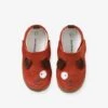 Chaussons Scratchés Bébé En Toile Marron - Vertbaudet