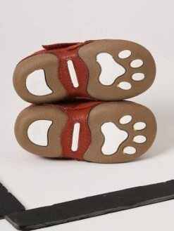 Chaussons Scratchés Bébé En Toile Marron - Vertbaudet -Pampero Boutique chaussons scratches bebe en toile 16