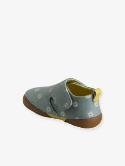 Chaussons Scratchés Bébé En Toile Vert Sauge - Vertbaudet -Pampero Boutique chaussons scratches bebe en toile 9