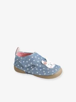 Chaussons Scratchés Bébé Fille En Chambray Bleu Denim - Vertbaudet 10 Chaussons Scratchés Bébé Fille En Chambray Bleu Denim - Vertbaudet -Pampero Boutique chaussons scratches bebe fille en chambray 2
