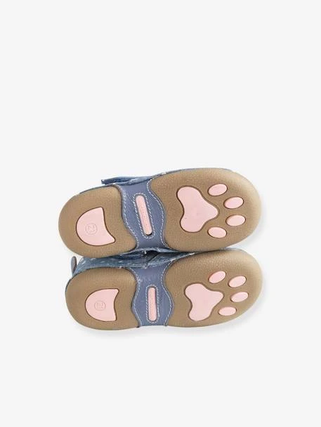 Chaussons Scratchés Bébé Fille En Chambray Bleu Denim - Vertbaudet 7 Chaussons Scratchés Bébé Fille En Chambray Bleu Denim - Vertbaudet – Image 5
