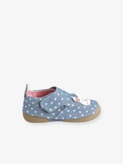 Chaussons Scratchés Bébé Fille En Chambray Bleu Denim - Vertbaudet 13 Chaussons Scratchés Bébé Fille En Chambray Bleu Denim - Vertbaudet -Pampero Boutique chaussons scratches bebe fille en chambray 5