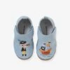 Chaussons Scratchés Bébé Garçon En Toile Denim Denim - Vertbaudet -Pampero Boutique chaussons scratches bebe garcon en toile denim