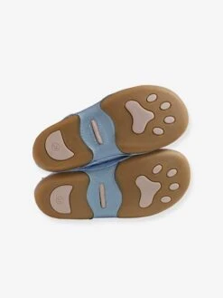 Chaussons Scratchés Fille En Toile Bleu Clair Denim - Vertbaudet -Pampero Boutique chaussons scratches fille en toile 4