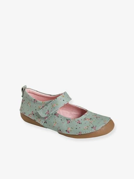 Chaussons Scratchés Fille Toile Imprimée Rose Fleuri - Vertbaudet 3 Chaussons Scratchés Fille Toile Imprimée Rose Fleuri - Vertbaudet