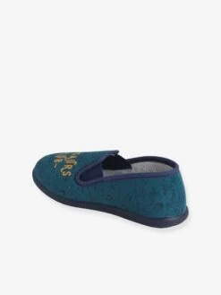 Chaussons Slip-on Garçon Fabriqués En France Bleu - Vertbaudet -Pampero Boutique chaussons slip on garcon fabriques en france 3