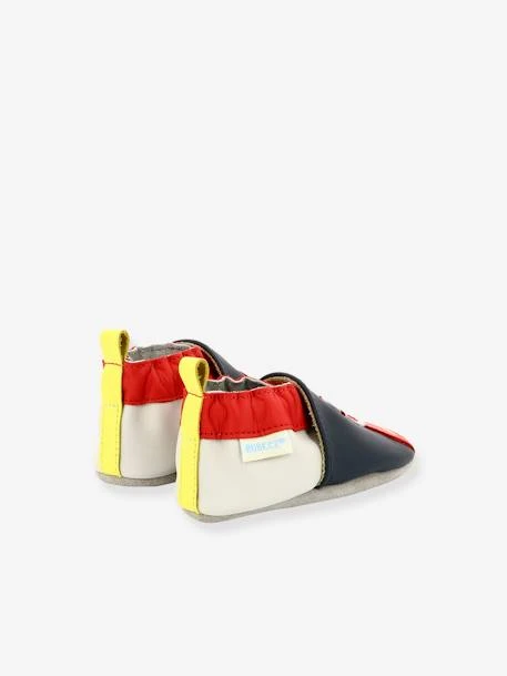 Chaussons Soft Soles Fireman Robeez© Marine - Robeez 6 Chaussons Soft Soles Fireman Robeez© Marine - Robeez – Image 4