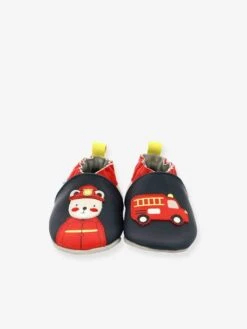 Chaussons Soft Soles Fireman Robeez© Marine - Robeez 13 Chaussons Soft Soles Fireman Robeez© Marine - Robeez -Pampero Boutique chaussons soft soles fireman robeez 5