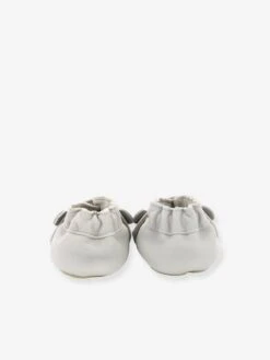 Chaussons Soft Soles Sweety Bear ROBEEZ© Gris Clair - Robeez -Pampero Boutique chaussons soft soles sweety bear robeez 4