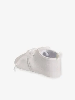 Chaussons Souples Bébé Mixte Blanc - Vertbaudet -Pampero Boutique chaussons souples bebe mixte 3