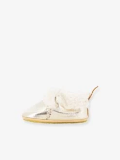 Chaussons Souples Bébé Shoo Fur SHOO POM® Platine - Shoo-Pom -Pampero Boutique chaussons souples bebe shoo fur shoo pom 2
