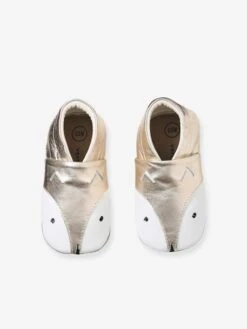 Chaussons Souples En Cuir Bébé Doré - Vertbaudet 8 Chaussons Souples En Cuir Bébé Doré - Vertbaudet -Pampero Boutique chaussons souples en cuir bebe 1