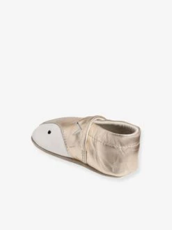 Chaussons Souples En Cuir Bébé Doré - Vertbaudet 10 Chaussons Souples En Cuir Bébé Doré - Vertbaudet -Pampero Boutique chaussons souples en cuir bebe 3