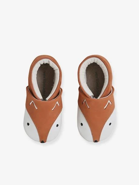 Chaussons Souples En Cuir Bébé Garçon Renard - Vertbaudet 4 Chaussons Souples En Cuir Bébé Garçon Renard - Vertbaudet – Image 2