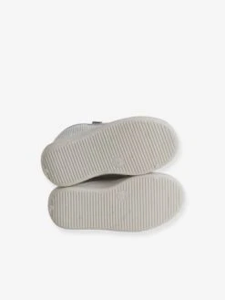 Chaussons Zippés Bébé En Toile Rayé Gris - Vertbaudet 12 Chaussons Zippés Bébé En Toile Rayé Gris - Vertbaudet -Pampero Boutique chaussons zippes bebe en toile 10