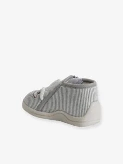 Chaussons Zippés Bébé En Toile Rayé Gris - Vertbaudet 11 Chaussons Zippés Bébé En Toile Rayé Gris - Vertbaudet -Pampero Boutique chaussons zippes bebe en toile 9