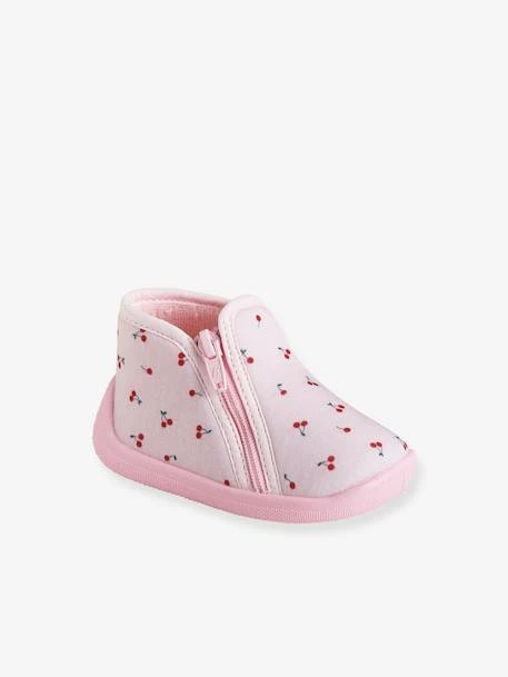 Chaussons Zippés Bébé Fabriqués En France Rose - Vertbaudet 3 Chaussons Zippés Bébé Fabriqués En France Rose - Vertbaudet