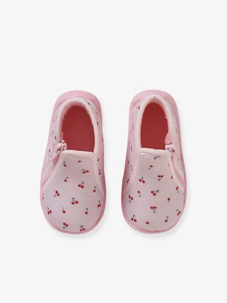 Chaussons Zippés Bébé Fabriqués En France Rose - Vertbaudet 4 Chaussons Zippés Bébé Fabriqués En France Rose - Vertbaudet – Image 2