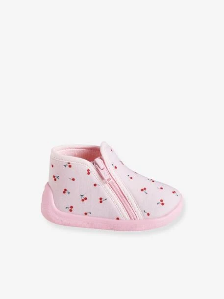 Chaussons Zippés Bébé Fabriqués En France Rose - Vertbaudet 5 Chaussons Zippés Bébé Fabriqués En France Rose - Vertbaudet – Image 3