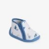 Chaussons Zippés Bébé Garçon Fabriqués En France Gris Imprimé - Vertbaudet -Pampero Boutique chaussons zippes bebe garcon fabriques en france