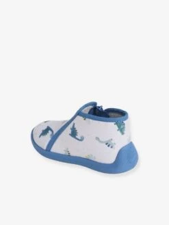 Chaussons Zippés Bébé Garçon Fabriqués En France Gris Imprimé - Vertbaudet -Pampero Boutique chaussons zippes bebe garcon fabriques en france 3