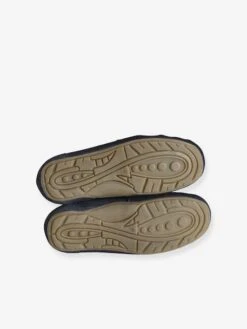 Mocassins Croûte De Cuir Enfant Marine - Vertbaudet -Pampero Boutique mocassins croute de cuir enfant 5