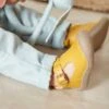 Salomé Cuir Souple Bébé Mixte 4 Pattes Moutarde - Vertbaudet