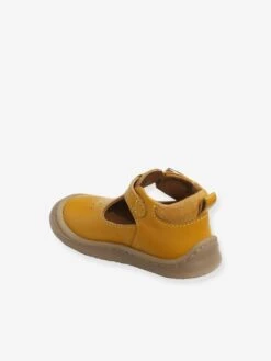 Salomé Cuir Souple Bébé Mixte 4 Pattes Moutarde - Vertbaudet -Pampero Boutique salome cuir souple bebe mixte 4 pattes 3