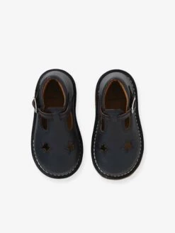 Salomés Cuir Bébé Mixte Bleu Marine - Vertbaudet -Pampero Boutique salomes cuir bebe mixte 11