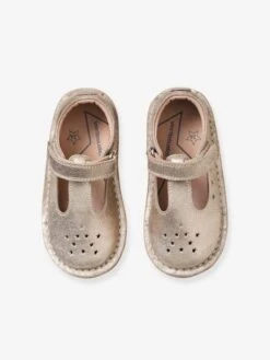 Salomés Cuir Fille Collection Maternelle Dorée - Vertbaudet -Pampero Boutique salomes cuir fille collection maternelle 3