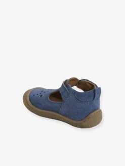 Salomés Cuir Souple Bébé 4 Pattes Bleu Jean - Vertbaudet 11 Salomés Cuir Souple Bébé 4 Pattes Bleu Jean - Vertbaudet -Pampero Boutique salomes cuir souple bebe 4 pattes 8