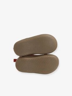 Salomés Cuir Souple Bébé Fille 4 Pattes Corail - Vertbaudet -Pampero Boutique salomes cuir souple bebe fille 4 pattes 4