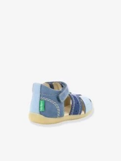 Sandales Cuir Bébé Bigbazar-2 Iconique Biboo KICKERS® Bleu Tricolore - Kickers -Pampero Boutique sandales cuir bebe bigbazar 2 iconique biboo kickers 4