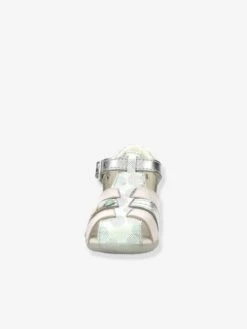 Sandales Cuir Bébé Bigfly-2 Iconique Biboo KICKERS® Blanc Rose Pois Multico - Kickers -Pampero Boutique sandales cuir bebe bigfly 2 iconique biboo kickers 5