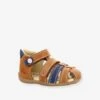 Sandales Cuir Bébé Bipod KICKERS® Marine - Kickers -Pampero Boutique sandales cuir bebe bipod kickers