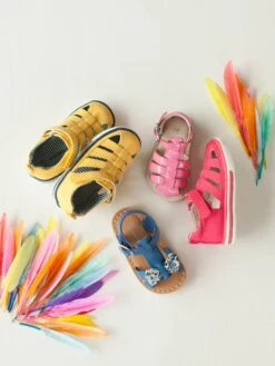 Sandales Cuir Bébé Fille Bout Fermé Rose - Vertbaudet -Pampero Boutique sandales cuir bebe fille bout ferme 4