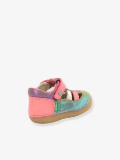 Sandales Cuir Bébé Fille Sushy Originel Softers KICKERS® Rose Metallise - Kickers -Pampero Boutique sandales cuir bebe fille sushy originel softers kickers 10