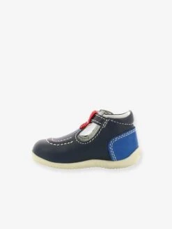 Sandales Cuir Bébé Garçon Bonbek KICKERS® 1ers Pas Marine - Kickers -Pampero Boutique sandales cuir bebe garcon bonbek kickers 1ers pas 2
