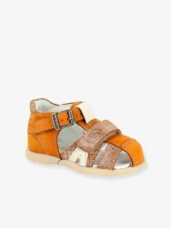 Sandales Cuir Bébé Garçon Gulli Babybotte® Camel - Babybotte