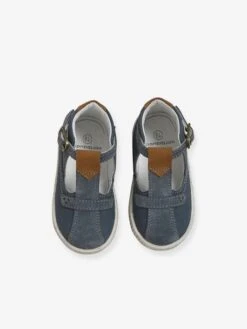 Sandales Cuir Bébé Garçon Premiers Pas Bleu Jean - Vertbaudet 11 Sandales Cuir Bébé Garçon Premiers Pas Bleu Jean - Vertbaudet -Pampero Boutique sandales cuir bebe garcon premiers pas 3