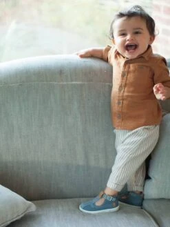 Sandales Cuir Bébé Garçon Premiers Pas Bleu Jean - Vertbaudet 13 Sandales Cuir Bébé Garçon Premiers Pas Bleu Jean - Vertbaudet -Pampero Boutique sandales cuir bebe garcon premiers pas 5