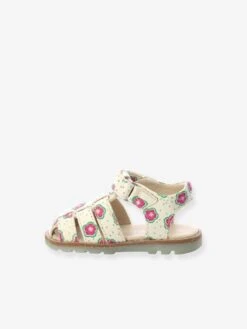 Sandales Cuir Bébé Nonosti Iconique Nonorally KICKERS® Jaune Flower - Kickers -Pampero Boutique sandales cuir bebe nonosti iconique nonorally kickers 2