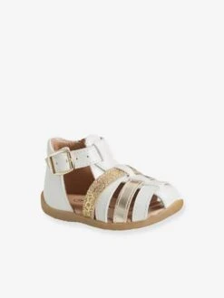Sandales Cuir Bébé Premiers Pas Blanc - Vertbaudet -Pampero Boutique sandales cuir bebe premiers pas 5