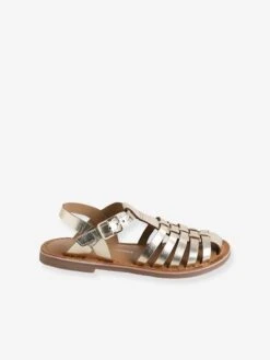 Sandales Cuir Fille Or - Vertbaudet -Pampero Boutique sandales cuir fille 14